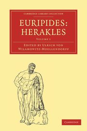 Euripides, Herakles - Volume 1, Euripides