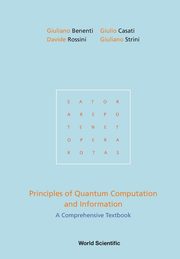 Principles of Quantum Computation and Information, Giuliano Benenti