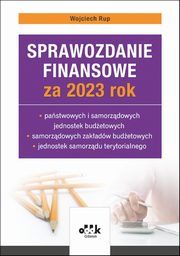 Sprawozdanie finansowe za 2023 rok, Rup Wojciech