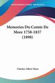 Memories Du Comte De More 1758-1837 (1898), More Charles-Albert