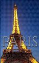 Paris eiffel tower Mosaic  creative blank journal sir Michael Huhn designer edition, Huhn Sir Michael